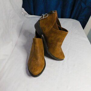 Steve Madden Ankle Boots Brown Girl's Size 13 US